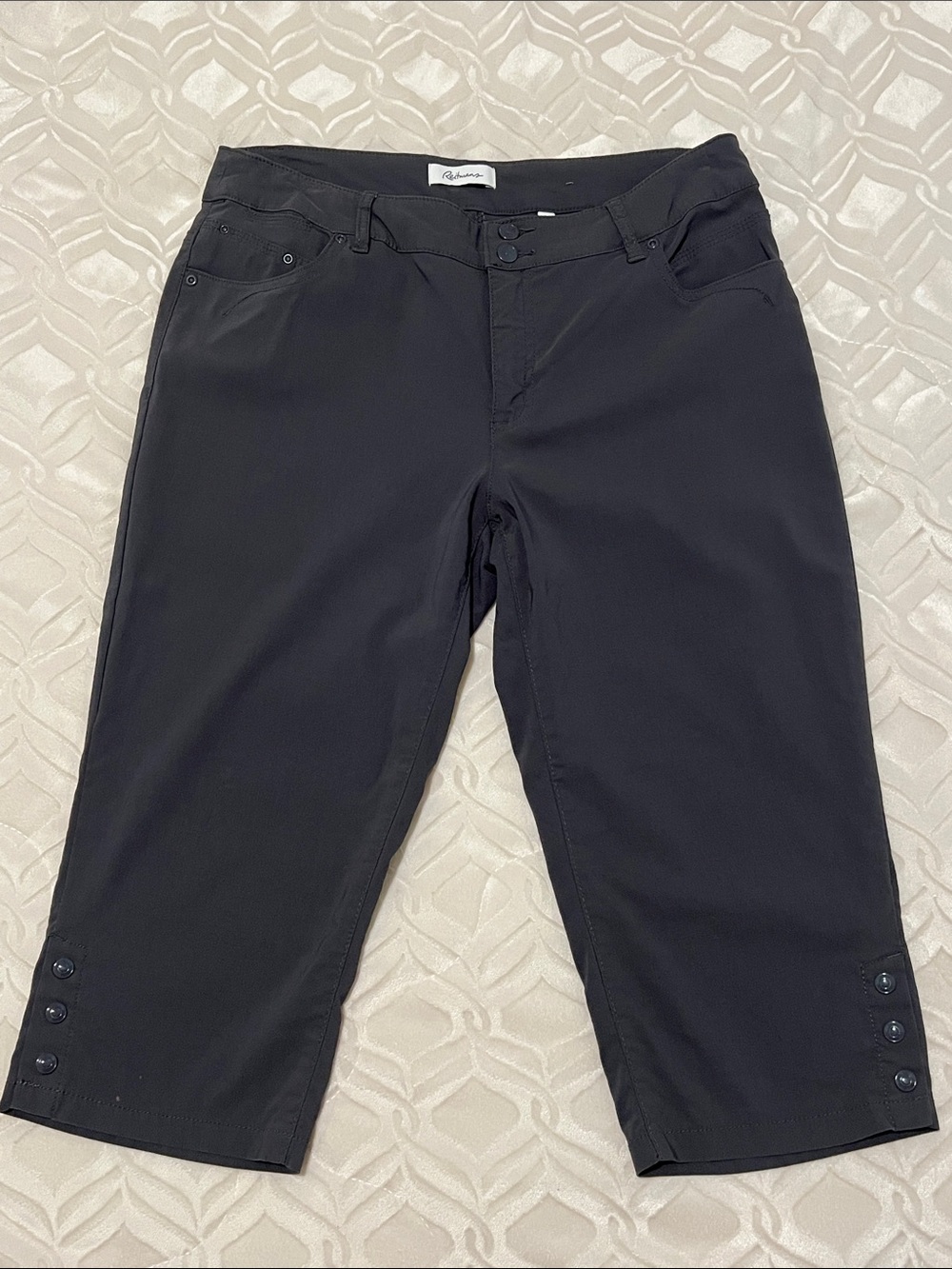 Reitmans Gray Pedal Pushers